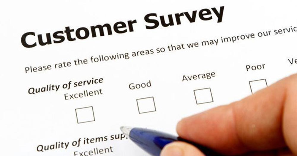 Phiếu thông tin khảo sát phản hồi của khách hàng để cải thiện chất lượng dịch vụ