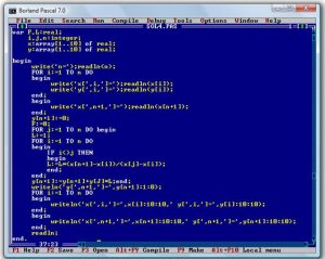 ngôn ngữ lập trình Pascal 