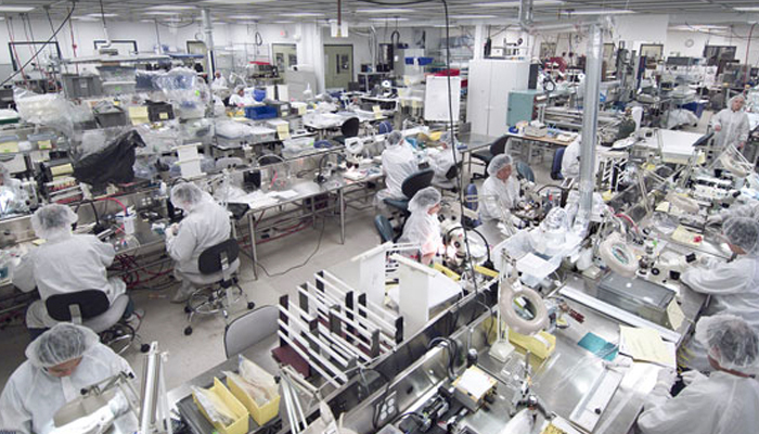 Phòng sạch trong sản xuất điện tử