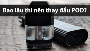 Bao lâu thì nên thay đầu POD? Kinh nghiệm dùng POD bền lâu