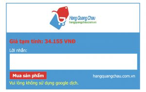 đặt hàng quảng châu uy tín