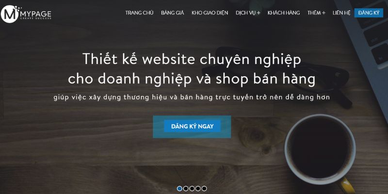 Mypage - Đơn vị thiết kế website nổi bật