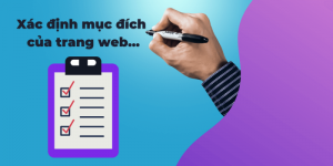 Bước 1: Xác định mục đích tạo website 