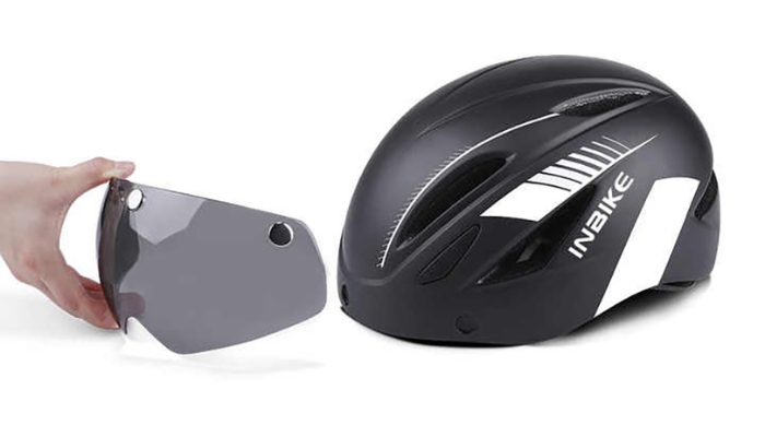 Mũ bảo hiểm xe đạp có kính Homesheel 