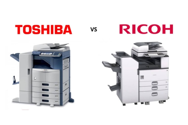 Nên mua máy photo Toshiba hay Ricoh