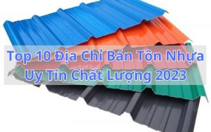 địa chỉ bán tôn nhựa