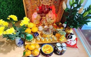 lưu ý chất liệu khi chọn bàn thờ thần tài