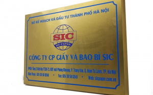 Tem inox ăn mòn là công cụ quảng cáo hiệu quả
