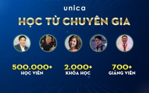 khóa học kinh doanh online tại Unica