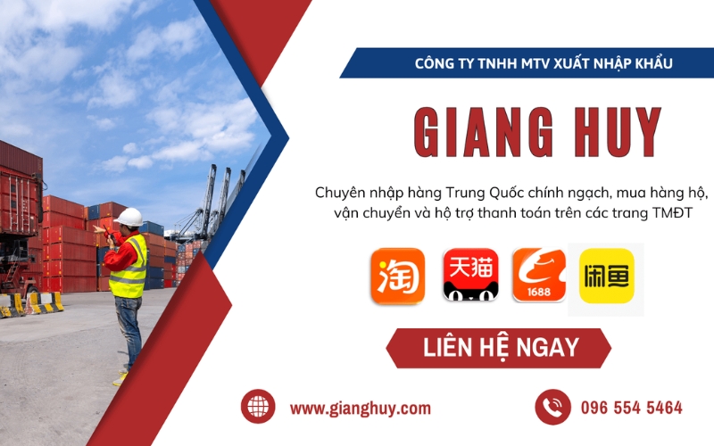 công ty vận chuyển trung việt Giang Huy Logistics