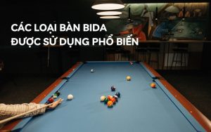 các loại bàn bida