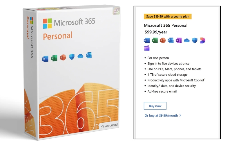 gói Microsoft 365 Personal