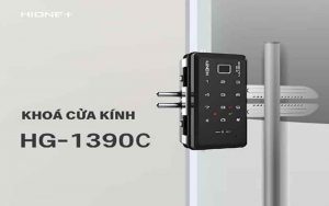 Khóa vân tay cửa kính HG-1390C