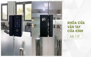 kinh nghiệm chọn khóa vân tay cửa kính