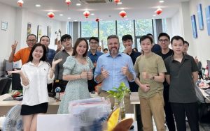 A professional team collaborating on high-end software solutions at EZTEK