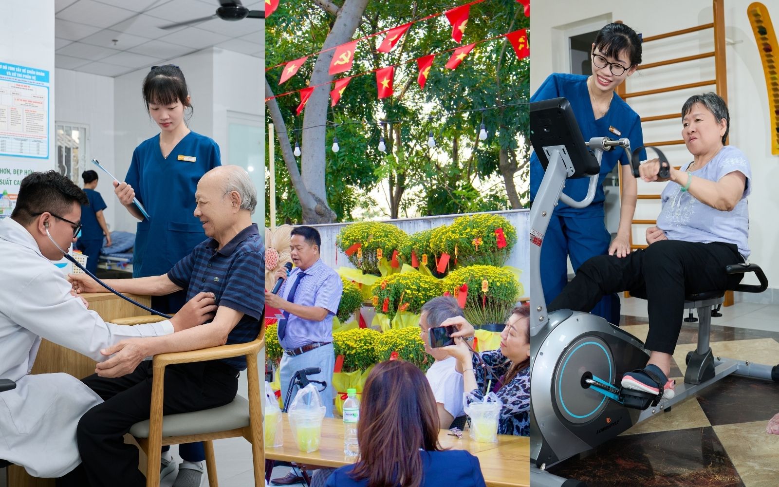 Cơ sở vật chất tại Hạnh Phúc Viên