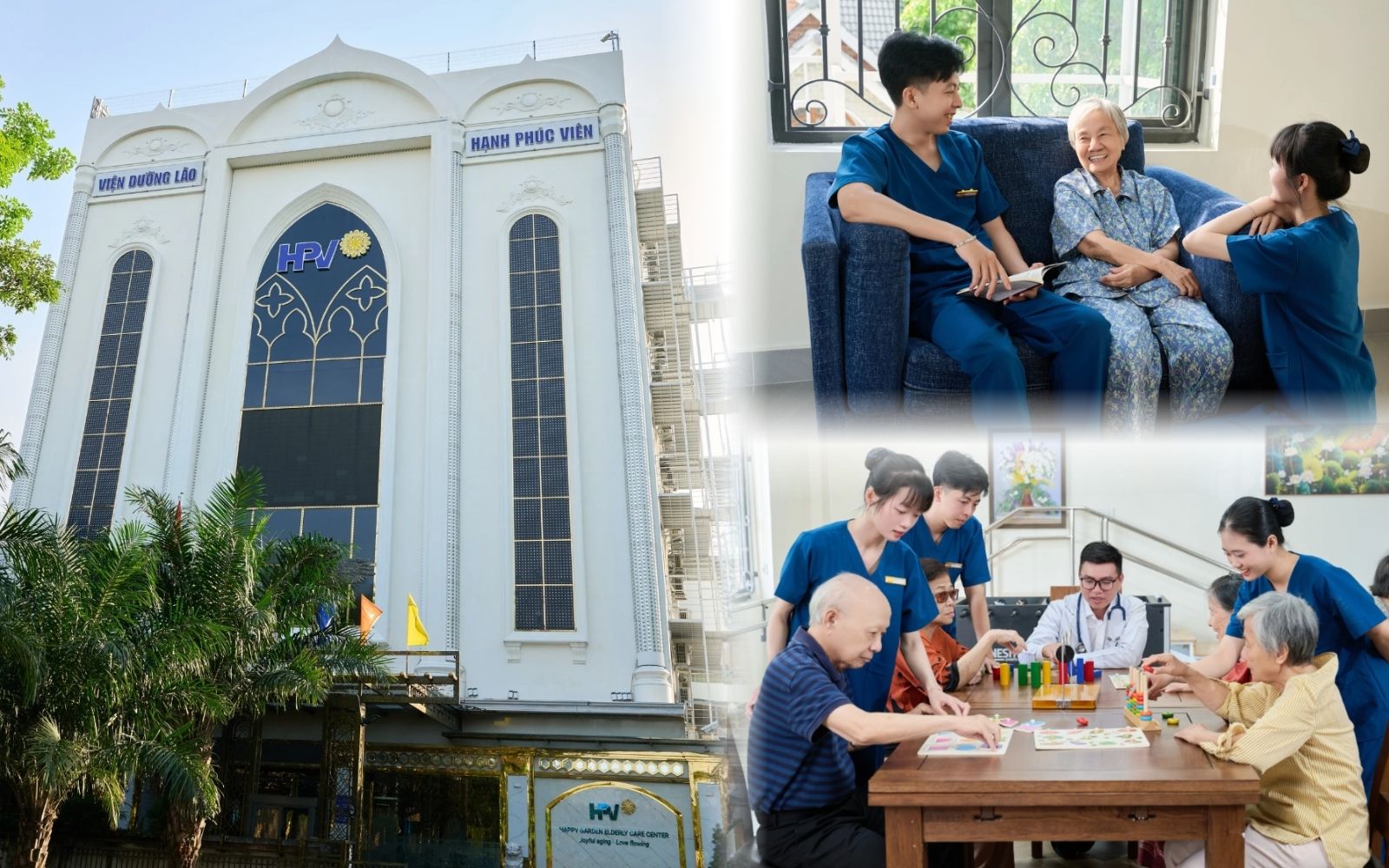 Tổng quan về viện dưỡng lão Hạnh Phúc Viên